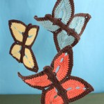 Crochet Butterfly Dishcloths